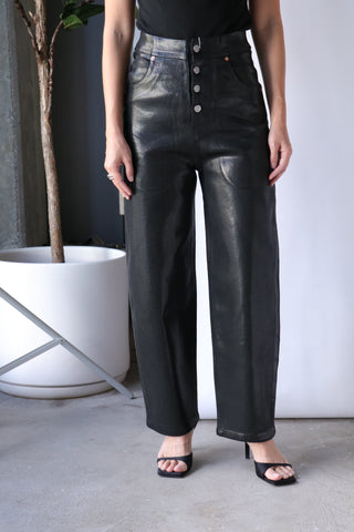 MM6 Maison Margiela 5 Pocket Jeans in Black | WE ARE ICONIC