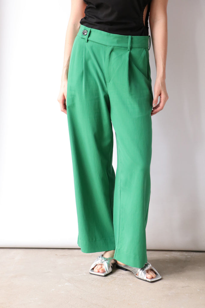 Proenza Schouler White Label Drapey Suiting Wide Leg Pant Bottoms Proenza Schouler 