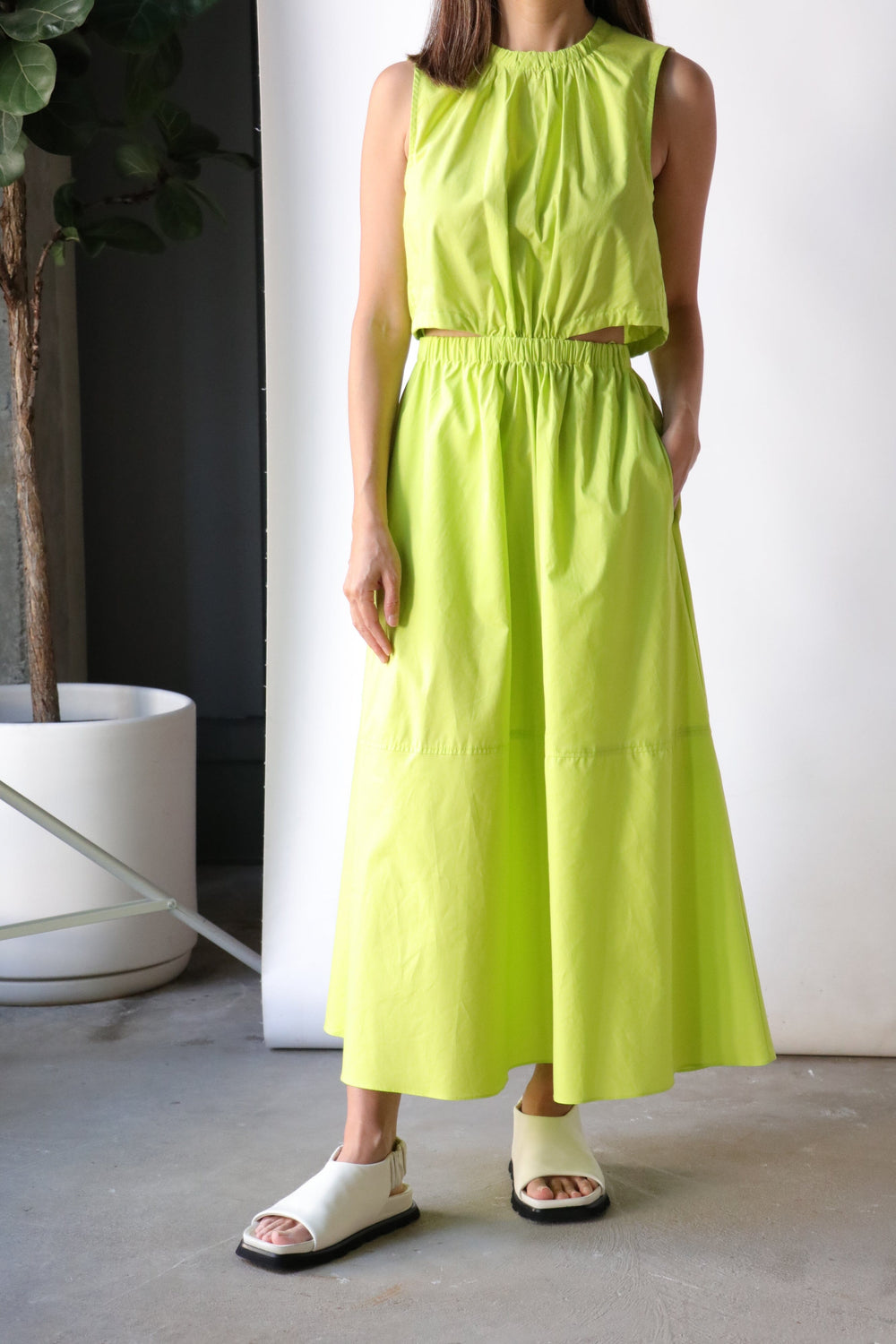 Cos Green Midi Dresses for Women