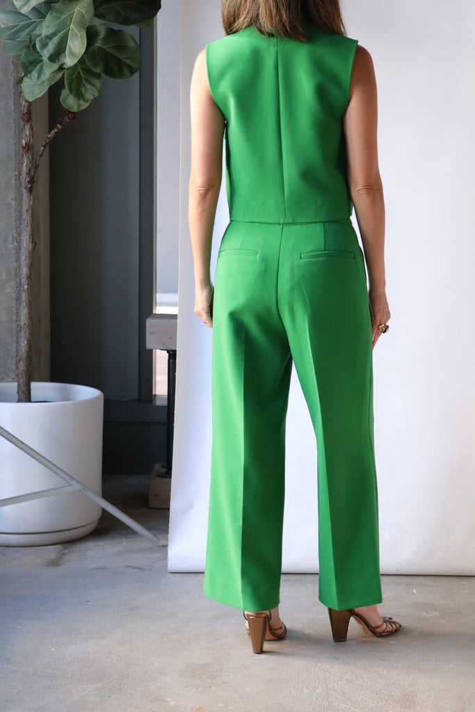 Rachel Comey Chale Top in Green tops-blouses Rachel Comey 