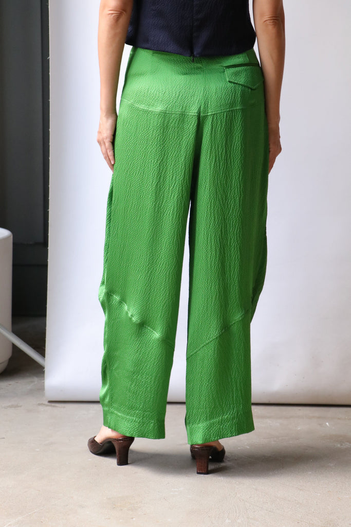 Rachel Comey Cropped Divide Pant in Forest Bottoms Rachel Comey 