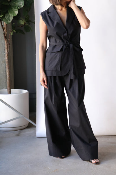 Rachel Comey Doni Vest in Black | WE ARE ICONIC