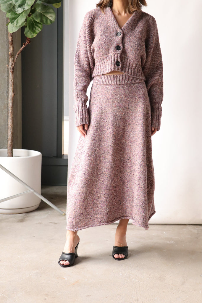 Rachel Comey Fika Cardigan in Violet Knitwear Rachel Comey 