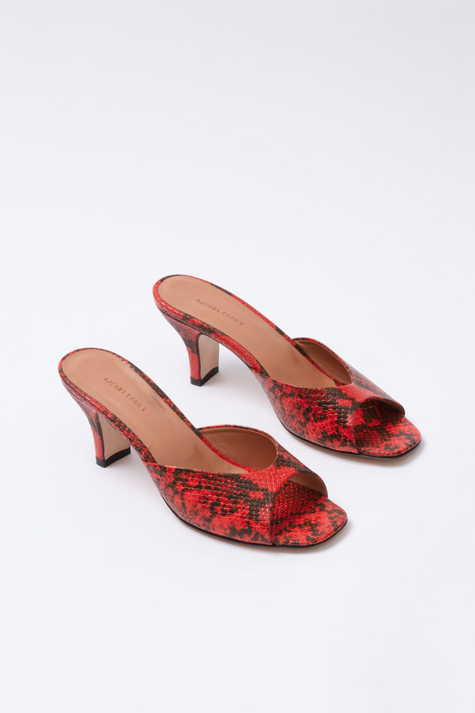 Rachel Comey Kitten Heel in Red Shoes Rachel Comey 