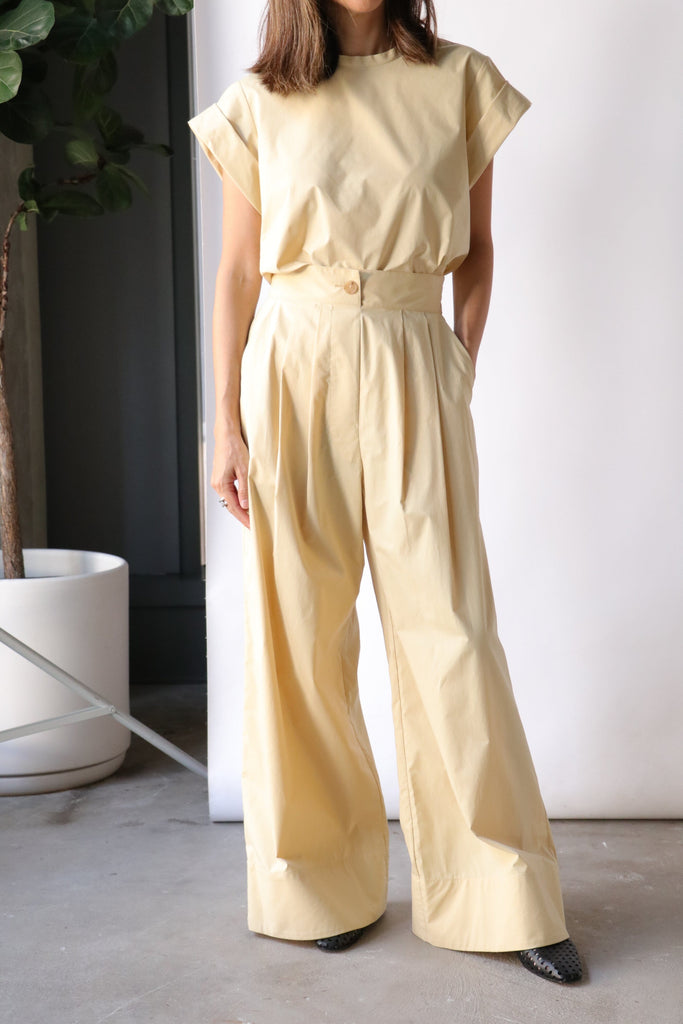 Rachel Comey Lynx Top in Corn tops-blouses Rachel Comey 