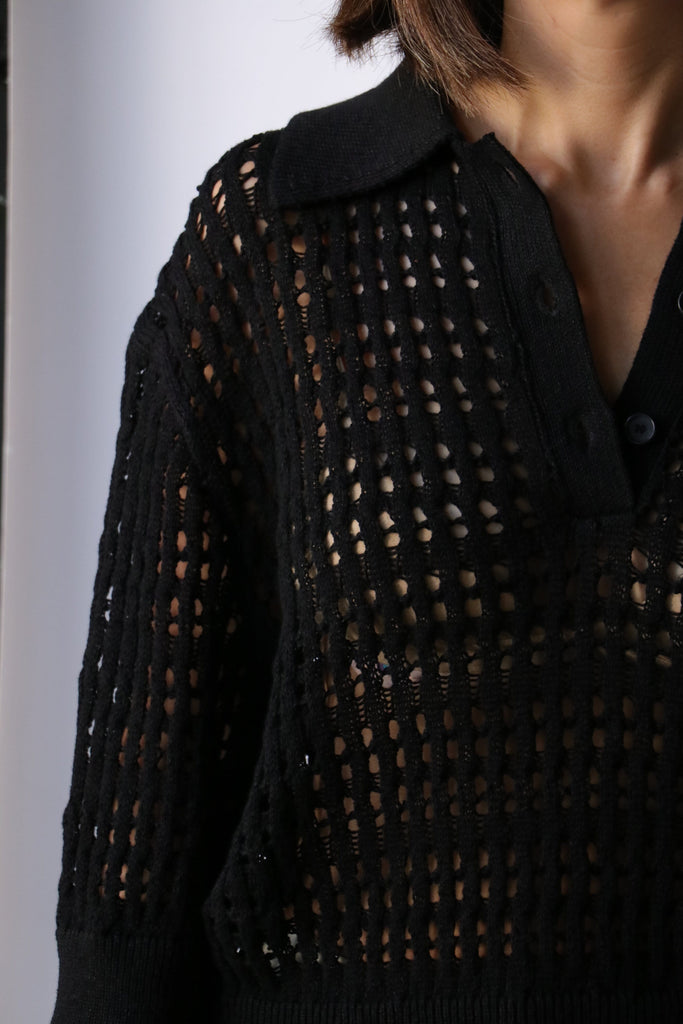 Rachel Comey Meier Top in Black tops-blouses Rachel Comey 