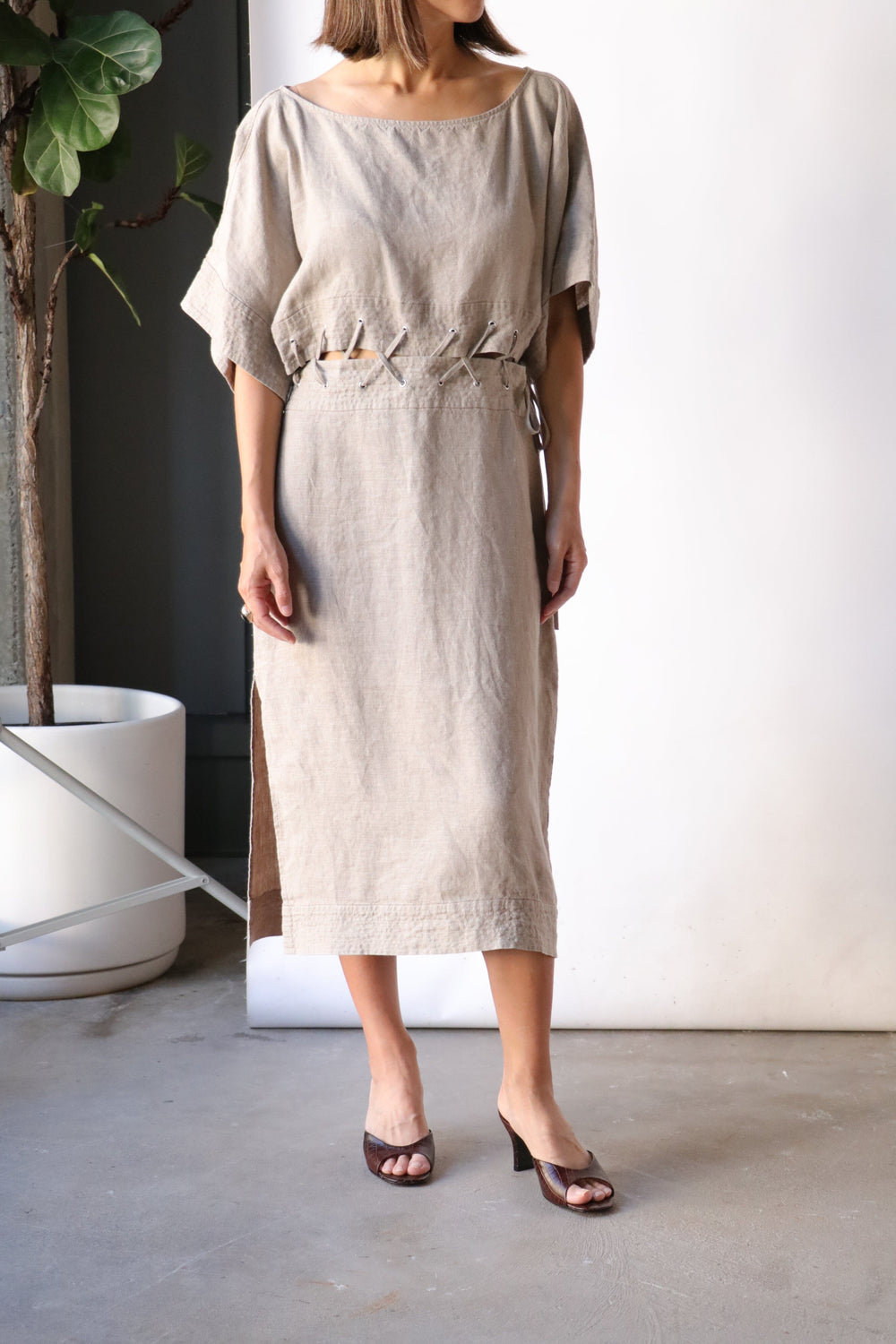 Rachel Comey Nostronos Dress in Natural