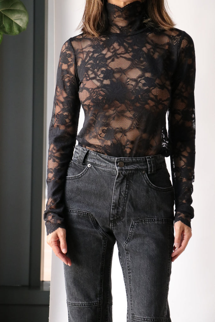 Rachel Comey Recall Top in Black tops-blouses Rachel Comey 