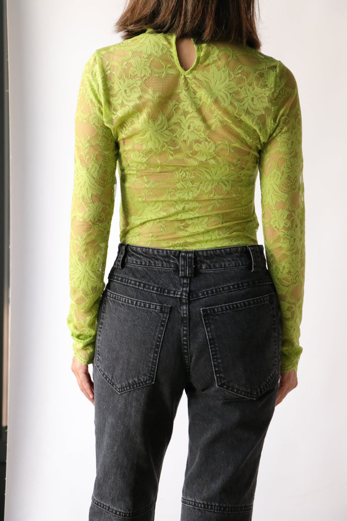 Rachel Comey Recall Top in Lime | WE ARE ICONIC