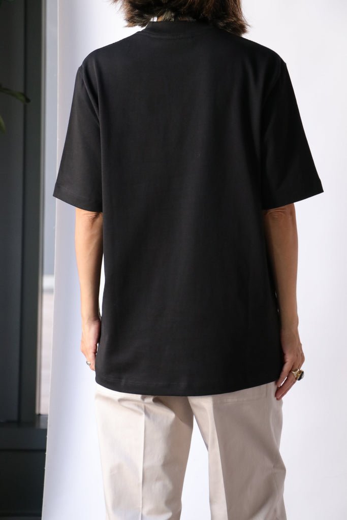 Tibi Perfect Unisex T in Black T-Shirts & Tanks Tibi 