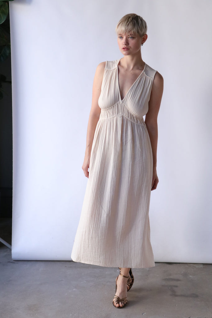 Xirena Arwen Dress in Oysterette Dresses Xirena 