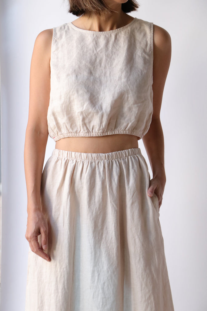Xirena Tallie Top in Wheat tops-blouses Xirena 